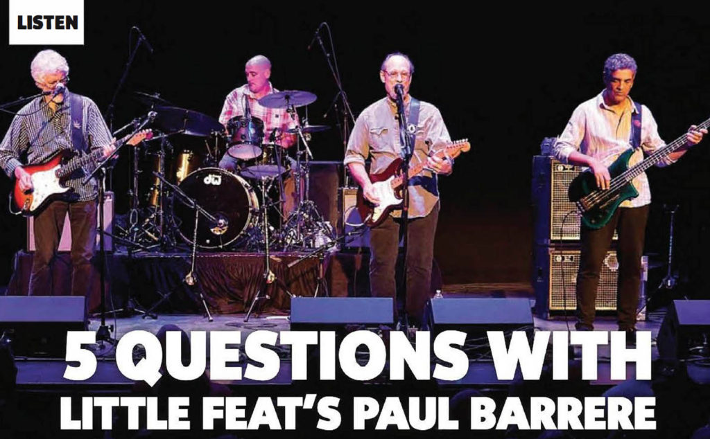 5 Questions with Little Feat’s Paul Barrere