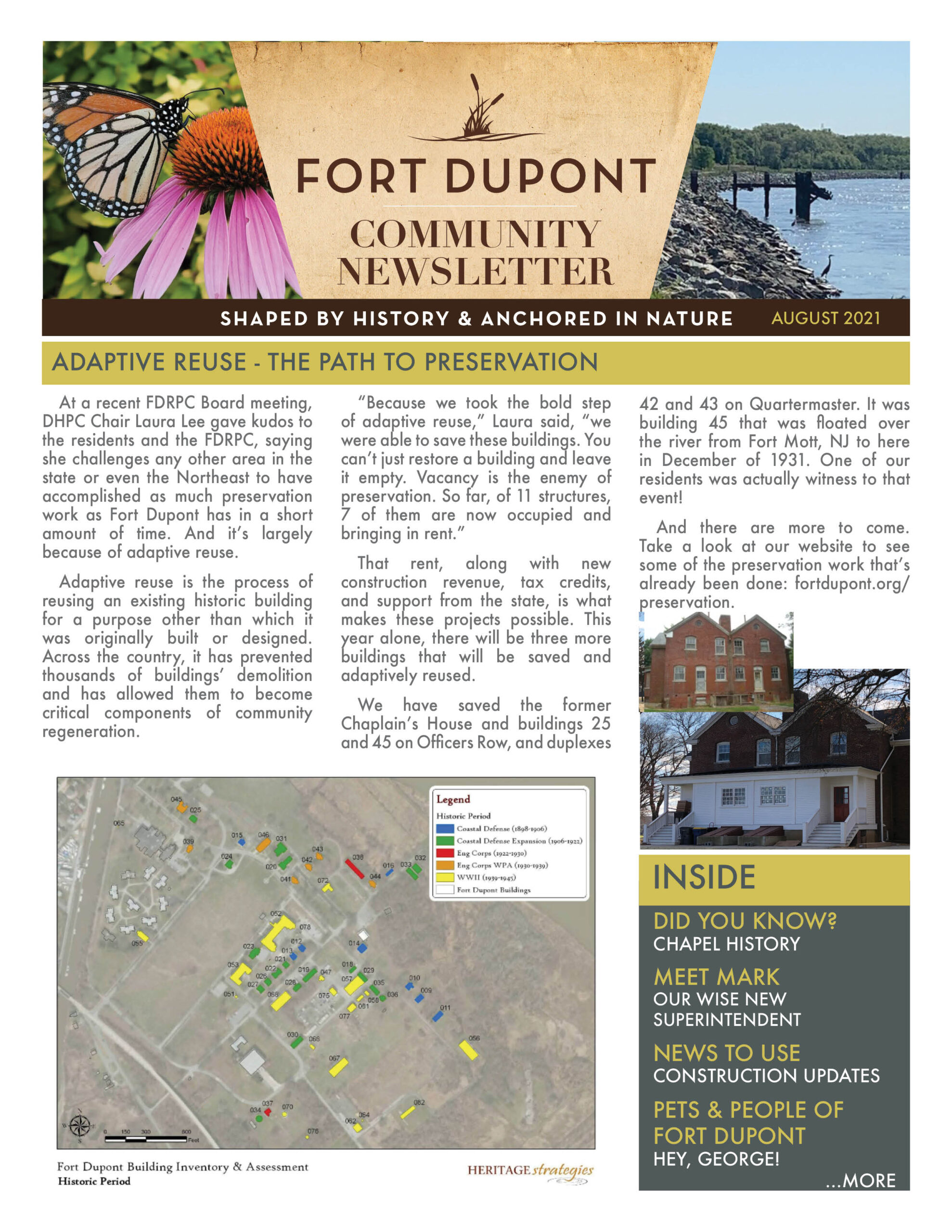 Fort DuPont Newsletter May 2021